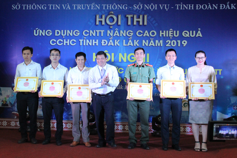 Hội thi Ứng dụng công nghệ thông tin nâng cao hiệu quả cải cách hành chính năm 2019